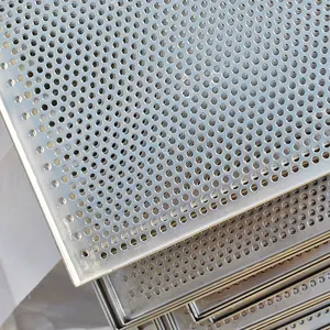 Customized Stainless Steel 304 Metal Mesh Perforated Dehydration Baking Tray Punching Stainless Steel Metal Baking Tray