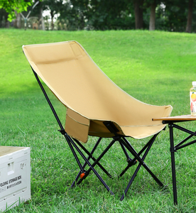 Sillas de <span class=keywords><strong>Camping</strong></span> Plegables con Respaldo Alto, Sillas de Playa Ligeras y Portátiles, Silla de Pesca para Exteriores, Venta de Fábrica - Product Image 4