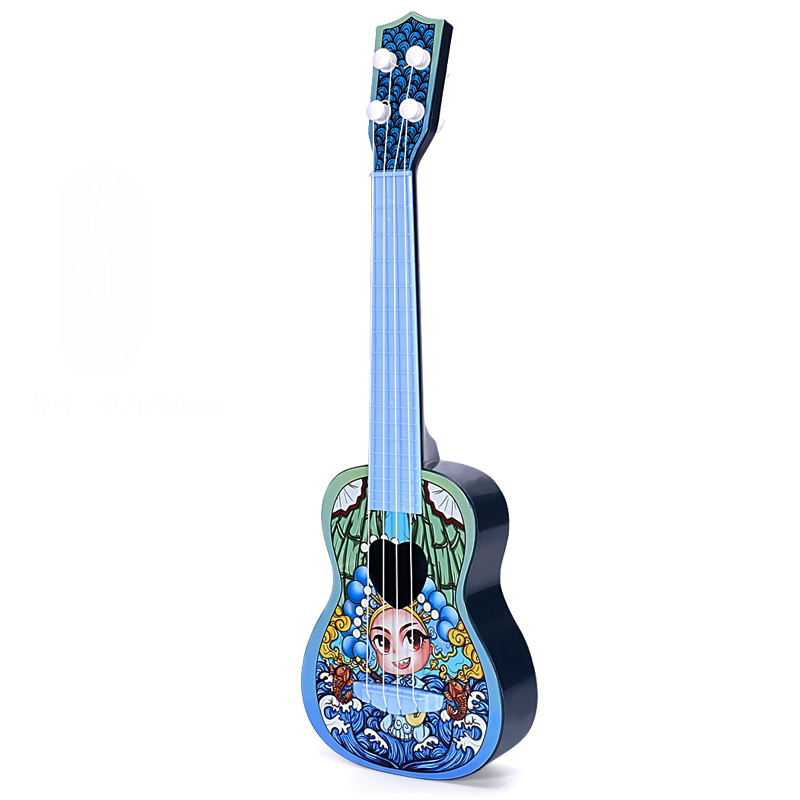 45 см Пекинская опера четырехструнная Классическая гитара укулеле детский музыкальный инструмент игрушка