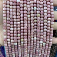 Perles de pierre naturelles mélangées en forme de cube, multicolores, perles intercalaires en pierres précieuses pour la fabrication de bijoux DIY, bracelets et colliers, vente en gros