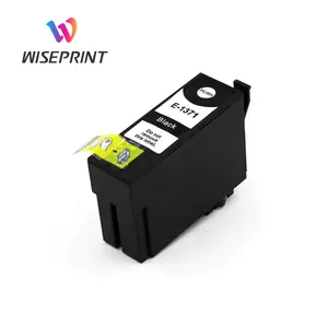 Wiseprint T1371 1371 Premium Cartouche d'encre noire de recharge pour imprimante Epson K100 K101 K200 K300 K105 K205 K305