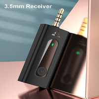 Microphone sans fil professionnel K35 pour micro-cravate à condensateur, omnidirectionnel, avec suppression du bruit, pour vidéo en direct