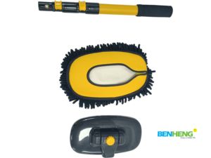 BENHENG <span class=keywords><strong>Balai</strong></span> serpillère télescopique de haute qualité <span class=keywords><strong>pour</strong></span> voiture/<span class=keywords><strong>sol</strong></span>, en chenille, avec long manche, pratique <span class=keywords><strong>pour</strong></span> nettoyer - Product Image 2