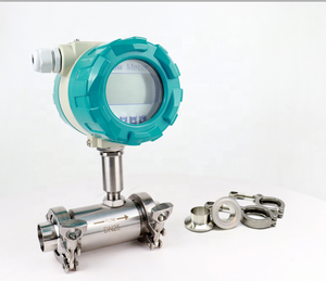 Medidor de flujo de turbina de salida RS485 4-20mA de acero inoxidable, Grado Alimenticio, <span class=keywords><strong>sanitario</strong></span>, a prueba de explosiones para <span class=keywords><strong>alcohol</strong></span> etílico líquido, agua, OEM - Product Image 3