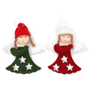 Nouvelles décorations de Noël transfrontalières, ornements créatifs de vieil homme ange ailé, pendentifs pour sapin de Noël, cadeaux pour enfants - Product Image 5
