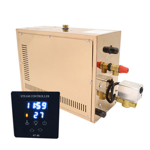 HUAXI סיטונאי מכונת חדר אדים ניידת גדולה 3kw 4.5kw 6kw 9kw סאונה מחולל אמבט קיטור מכונת אמבט קיטור - Product Image 2