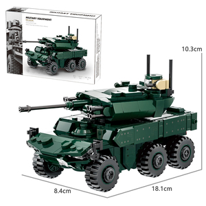 Wange 3517 Rocket Artillery Tank EBRC MOC Blocs <span class=keywords><strong>de</strong></span> construction Modèle Jouet éducatif pour enfants Ensemble <span class=keywords><strong>de</strong></span> blocs <span class=keywords><strong>de</strong></span> construction Cadeau Ornements Juguetes - Product Image 5