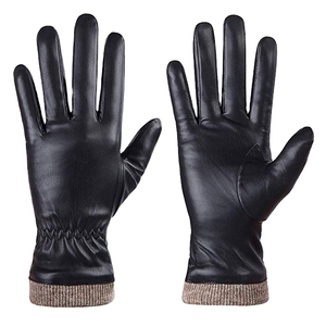 2026 New Best Selling High Grade Leather Winter Outdoor Travel Waterproof Eco-Friendly Vintage Style Wrist-Length Keeping <b>Warm</b> - Product Image 1