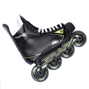 Topniveau Outdoor Inline Rolhockey Skates Inline Skate Rolschaatsen Schoenen Voor Kinderen Hockeyschaatsen