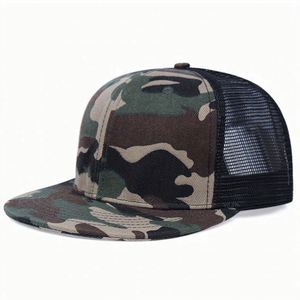 Wholesale Blank Snapback Cap Custom Embroidery Logo <b>Flat</b> Bill Mesh Snapback Trucker <b>Hats</b> - Product Image 6
