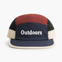 Casquette de camping en nylon à séchage rapide, colorée, respirante, pour la course en plein air, le camping, le baseball, chapeau de soleil sportif avec broderie personnalisée