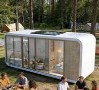 Maisonnette Modulaire Préfabriquée Personnalisée Apple Cabin, Bureau de Jardin Intelligent, Villa de Loisirs, Pod, Cabine Photo, Casa Prefabricada