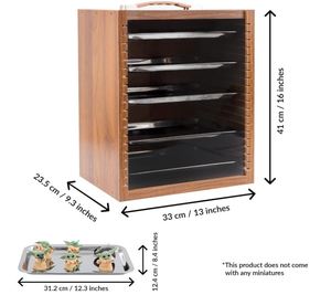 Étui de transport miniature personnalisé pour objets de collection, vitrine de rangement, figurines, modèle de figurine, boîte de transport pour figurines d'<span class=keywords><strong>action</strong></span> - Product Image 3