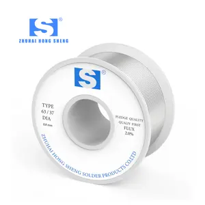100G 63 37 Tin Lead Rosin Core 0.8% Flux Reel Wire Line Solder