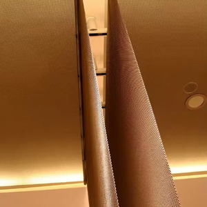 Architectural Decorativa Metal Tela Wire Mesh Cortina para Hall Divisor e sala de jantar divisória. - Product Image 2