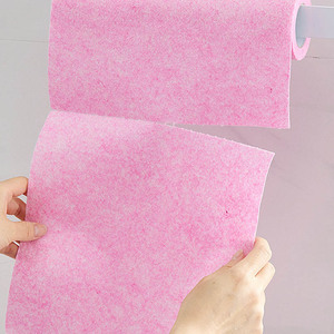 25*25cm chiffon jetable noix de coco serviette de cuisine rouleau ménage vaisselle chiffon de nettoyage absorbant et dégraissant tampon à récurer - Product Image 4