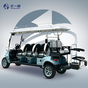 Carrito de Golf Club Car 2026 Elevado para 8 Pasajeros, 72V, Potente, de Alta Velocidad, de Acero y Plástico, Certificado CE, de 8 Asientos, de Aluminio - Product Image 3