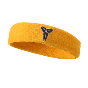 Özel Logo Nakışlı Ucuz Toplu Geri Dönüşümlü Yumuşak Pamuklu Havlu Kumaş Örme Ter Bandı Spor Ter Bandı Bileklik - Product Image 6