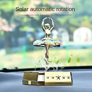 Nuovo Profumatore per Auto a Forma di Ballerina, Ornamento Rotante in Plastica per Aromaterapia, Decorazione Interna per Console - Product Image 3