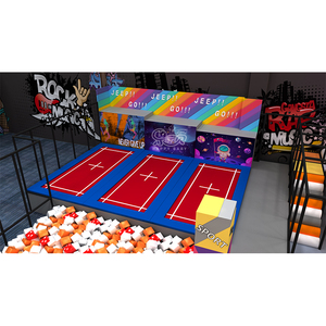 HAPPY BABY 1300 Sqm 8 M Height Commercial <b>Trampoline</b> Park Indoor Playground With <b>Trampoline</b> and Soft Play - Product Image 3