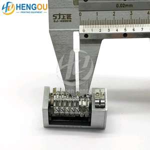 Mesin cetak huruf Gothic 4X8 7 digit maju mesin cetak Sinkable 2 digit suku cadang mesin cetak - Product Image 5