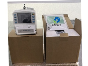 EUR <span class=keywords><strong>VET</strong></span> Bomba de Infusión Veterinaria Multi-alarma con Alertas de Oclusión, Aire en Línea, Batería, Fallo de Batería, Fallo de Equipo, Estado de Espera y Tareas Completadas - Product Image 4