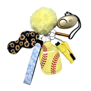 Conjunto de llavero de autodefensa, suministros de autodefensa, minijuego de sentadillas para Rotura de ventana para mujer, traje de spray de autodefensa - Product Image 2