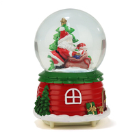 Boule à neige de Noël personnalisé père noël eau boule de neige en gros les cadeaux de noël pour enfants Article d'ameublement