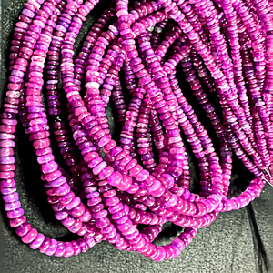 Ethiopian Pink <b>Opal</b> Beads 3-5mm Smooth Rondelle Loose Gemstone <b>Opal</b> Beads for <b>Necklace</b> Bracelet DIY Jewelry Making Stone Beads - Product Image 1