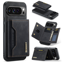 Coque arrière magnétique détachable M2 en cuir avec porte-cartes pour Google Pixel 8 9 10 7 Pro 7A Pixel