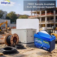 Paquete de Baterías de Litio de Grado A para Montacargas, 24V 100AH, para Camiones Industriales, Energía Confiable, UN38.3 CE RoHS MSDS