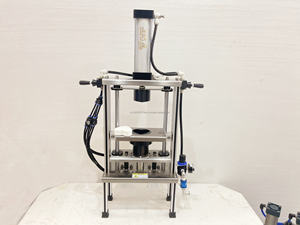 Small Low-Cost Desk Top Pneumatic CNC Semi Auto Bath Bomb Making <b>Machine</b> with Pneumatic Press Motor & Pump Made in China - Product Image 5