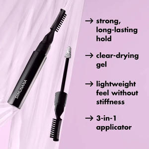 <span class=keywords><strong>Mascara</strong></span> vegan entièrement naturel et waterproof en 3 formules pour le coiffage et la fixation - Product Image 3