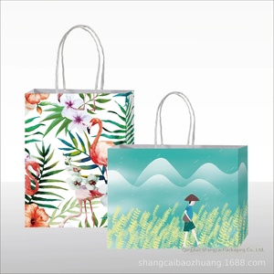 Bolsas de Papel Kraft Ecológicas para Té, Café, Comida para Llevar y Panadería con Revestimiento Resistente al Aceite y Asas Resistentes - Product Image 2