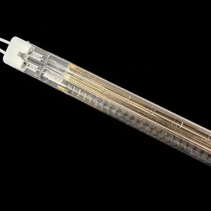 Séchage Séchage Électrique IR Chauffage <span class=keywords><strong>Radiateur</strong></span> Double Tube Voiture Peinture Sèche Bouteille Soufflant Or Réflecteur IR <span class=keywords><strong>Radiateur</strong></span> élément élément - Product Image 1