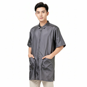 Hairdressing Cape Waterproof Polyester Smock For Salon Use Solid Color Four Seasons - Product Image 2