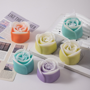 Bougies parfumées en forme de fleur de rose pour la Saint-Valentin de <span class=keywords><strong>mariage</strong></span> - Product Image 1