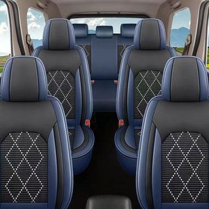 Housse de coussin de voiture commerciale en coton de soie glacée Napapi, sur mesure, sept places, ourlet professionnel, quatre saisons, pour véhicule utilitaire - Product Image 1