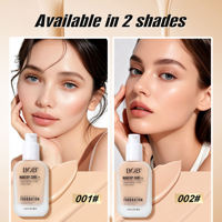 Vente en gros de fond de teint liquide hydratant BOB, longue tenue 24H, acide hyaluronique, collagène, fond de teint en marque privée, logo personnalisé, 2 couleurs