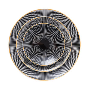 Ensemble de <span class=keywords><strong>vaisselle</strong></span> en céramique bon marché et créatif, 6/8/10,5 pouces, ensembles de <span class=keywords><strong>vaisselle</strong></span> en porcelaine pour restaurant, mariage - Product Image 6