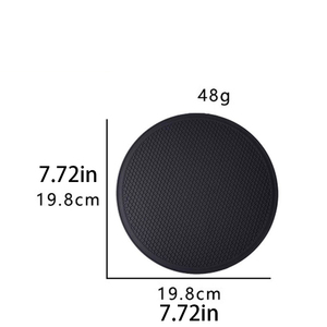 7.7 pouces coussinets chauffants en silicone antidérapants polyvalents <span class=keywords><strong>tapis</strong></span> <span class=keywords><strong>de</strong></span> dessous <span class=keywords><strong>de</strong></span> plat <span class=keywords><strong>de</strong></span> cuisine en plastique avec <span class=keywords><strong>tapis</strong></span> à lécher pour micro-ondes tampons <span class=keywords><strong>de</strong></span> <span class=keywords><strong>plaque</strong></span> chauffante tampons <span class=keywords><strong>de</strong></span> support <span class=keywords><strong>de</strong></span> four - Product Image 2