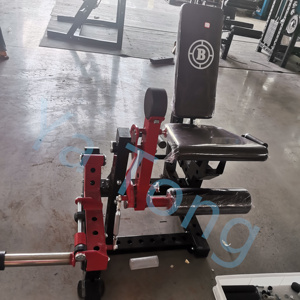 Commercial Dual Function Plate Loaded Strength Equipment Prone <b>Leg</b> Curl+ Extension Machine YT-K186 Steel Plate Loaded Machine Li - Product Image 3