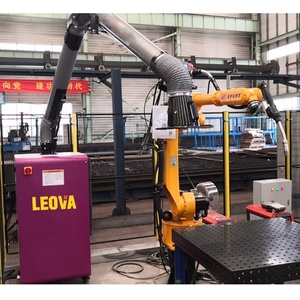 جهاز استخراج أدخنة الروبوت الصناعي للحام، حل آلي للحام بالقوس لتصنيع المعادن بكفاءة 99.9% وتدفق هواء 2800 متر/ساعة - Product Image 3