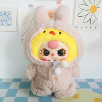Vêtements pour poupée en peluche Bébé Three, série mignonne sur le thème des animaux, échelle 400%, en boîte surprise, en tissu pour habillage
