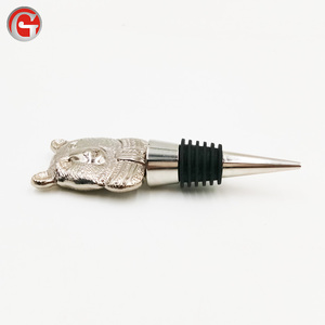 Promoción logotipo personalizado <span class=keywords><strong>Champagne</strong></span> Vino <span class=keywords><strong>de</strong></span> aleación <span class=keywords><strong>de</strong></span> Zinc <span class=keywords><strong>de</strong></span> forma <span class=keywords><strong>de</strong></span> oso <span class=keywords><strong>de</strong></span> tapón <span class=keywords><strong>de</strong></span> botella <span class=keywords><strong>de</strong></span> fábrica - Product Image 4