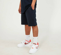 Vente en gros Offre Spéciale Enfants Personnalisé Noir Été Coton Ensemble Deux Pièces Garçons Sports Short Ensemble
