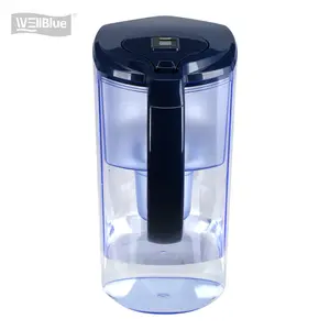 Pitcher Filter 2023 Hot Selling Wholesale Wellblue BPA Free Plastic Water Filtration Pitcher Jug Water Pitcher Filter