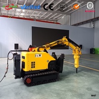 Machine de démolition robotique d'équipement de robot de démolition de traitement des métaux de sauvetage de tremblement de terre