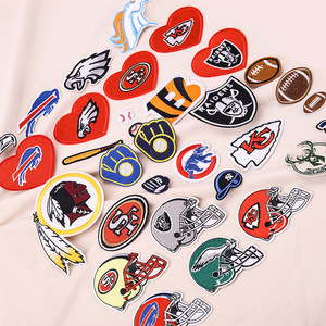 Custom Sf Eagle Kc Ropa Astro Cap Hat Patch NFL Fútbol Bordado Hierro en/Coser Parches <span class=keywords><strong>de</strong></span> equipo deportivo para ropa - Product Image 6