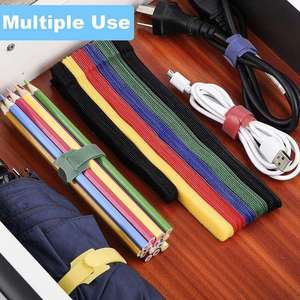 Cinta de Sujeción de Cables de Nylon/Poliéster Personalizada, Autoadhesiva, Reutilizable, de Doble Cara, Ecológica, Resistente al Calor y Multifuncional - Product Image 3